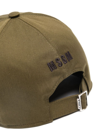 MSGM Duro-embroidered baseball cap outlook