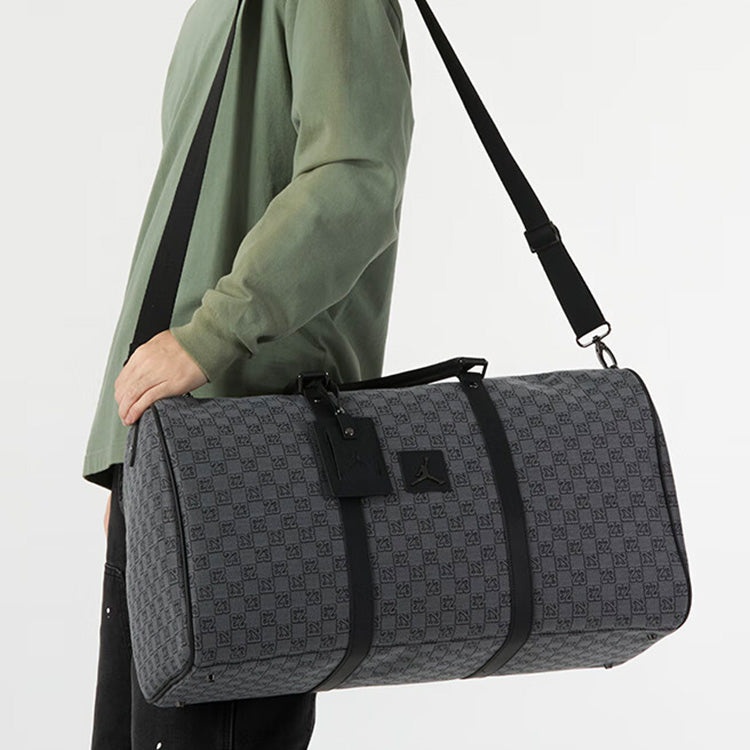 Air Jordan Monogram Duffle Bag 'Grey' JD2413026AD-002 - 3