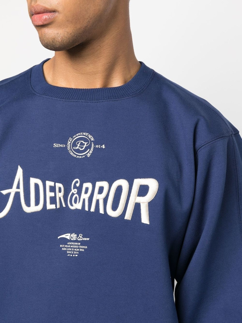 logo-print long-sleeve sweatshirt 6