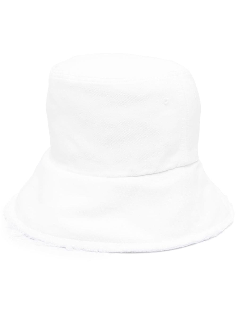 wide-brim bucket hat - 1