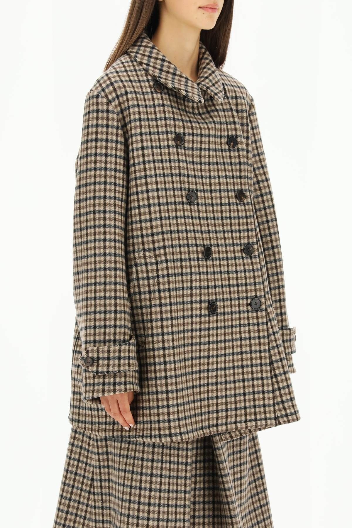 PEACOAT WITH BACK POCKETS - 3