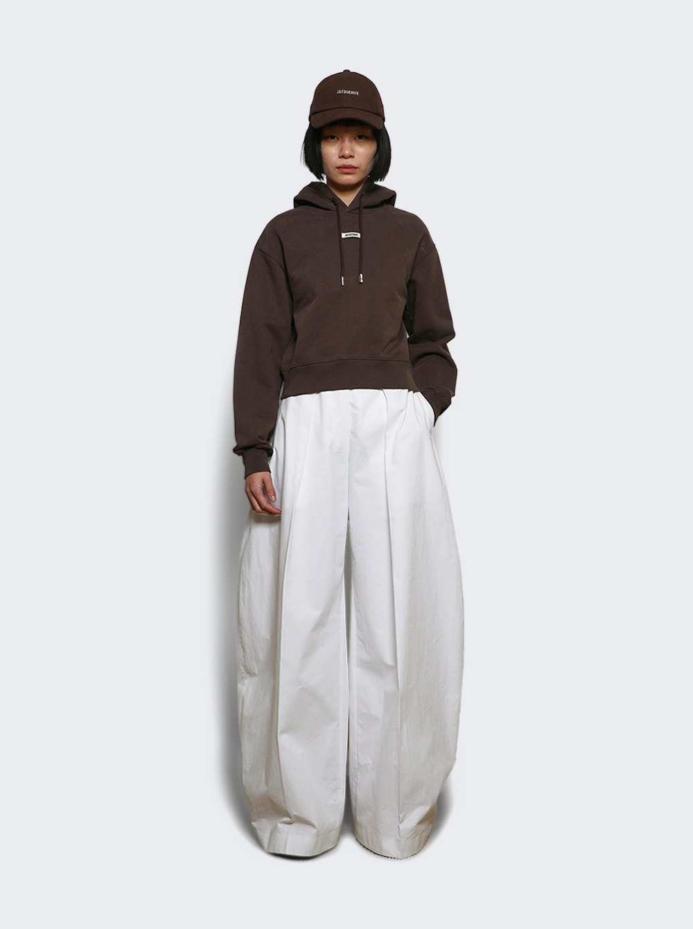 The Gros Grain Hoodie Dark Brown - 5