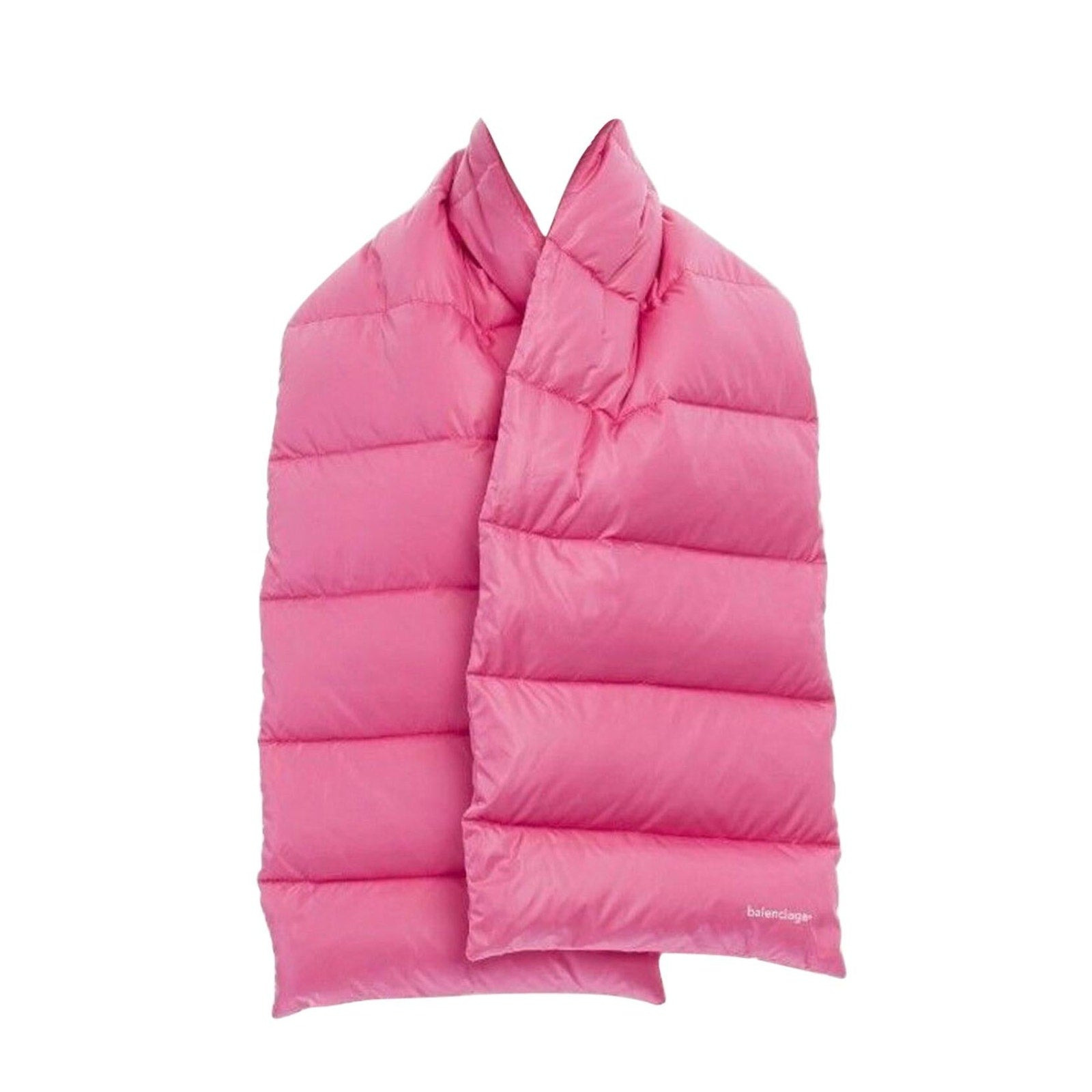 Balenciaga Puffer Down Scarf - Pink - 8