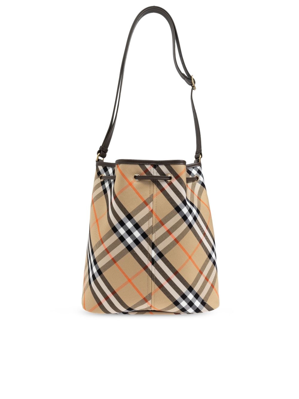 Vintage Check bucket shoulder bag - 3