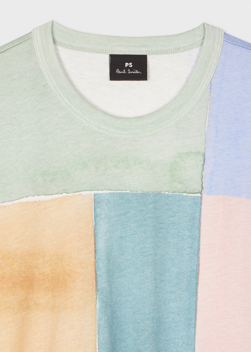 Paul Smith Multicolour Colour Block Relaxed-Fit T-Shirt outlook