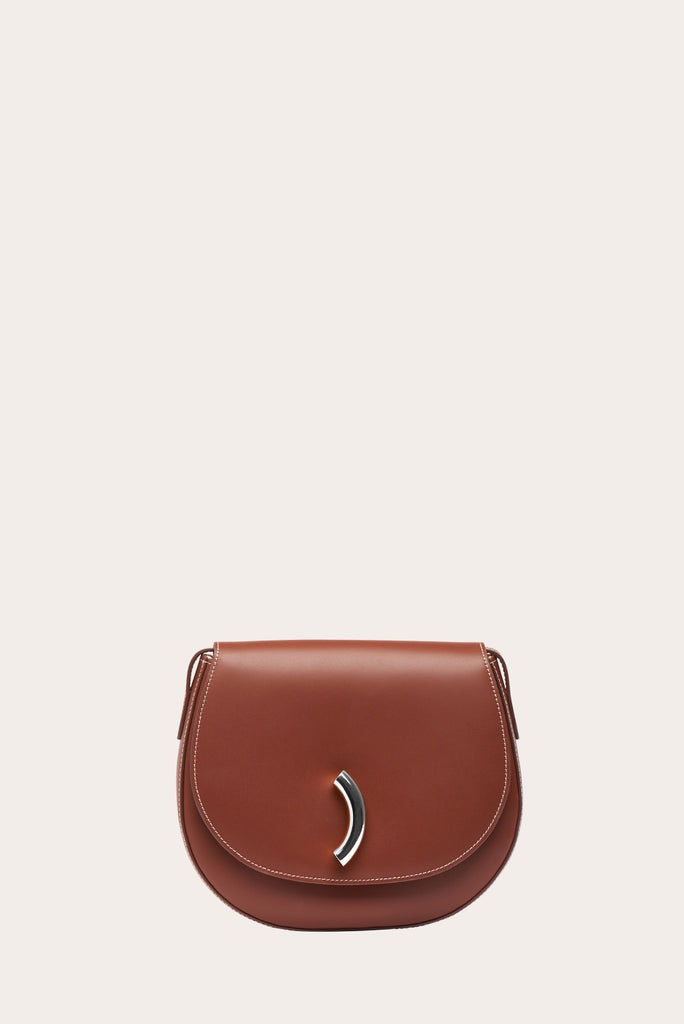 MACCHERONI SADDLE BAG CHESTNUT - 6