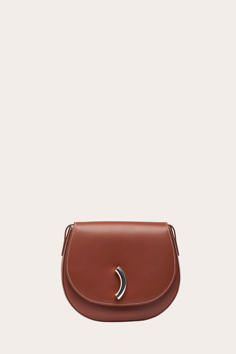 MACCHERONI SADDLE BAG CHESTNUT 6