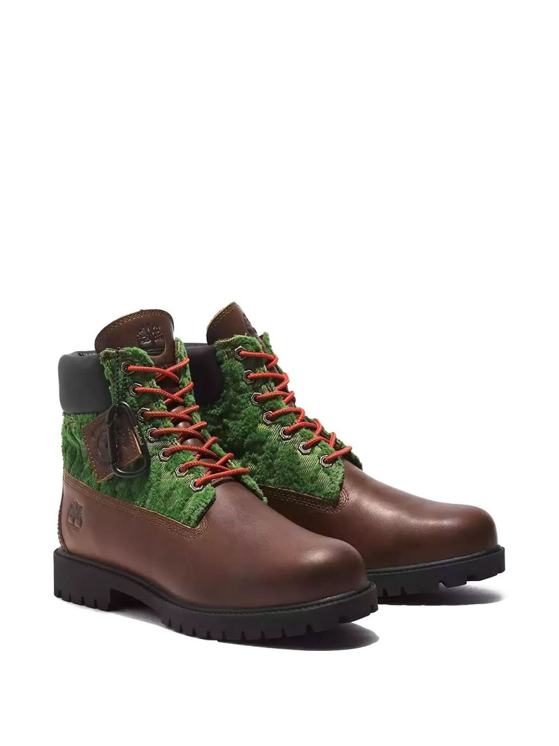 Timberland Heritage Black Pioneers 6-Inch Waterproof "Brown Full-Grain" boots outlook