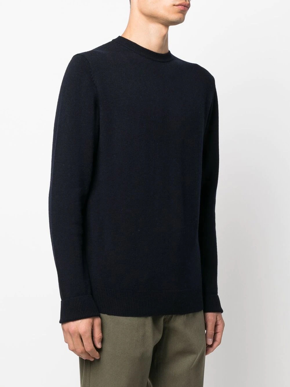 crew-neck long-sleeve jumper - 3