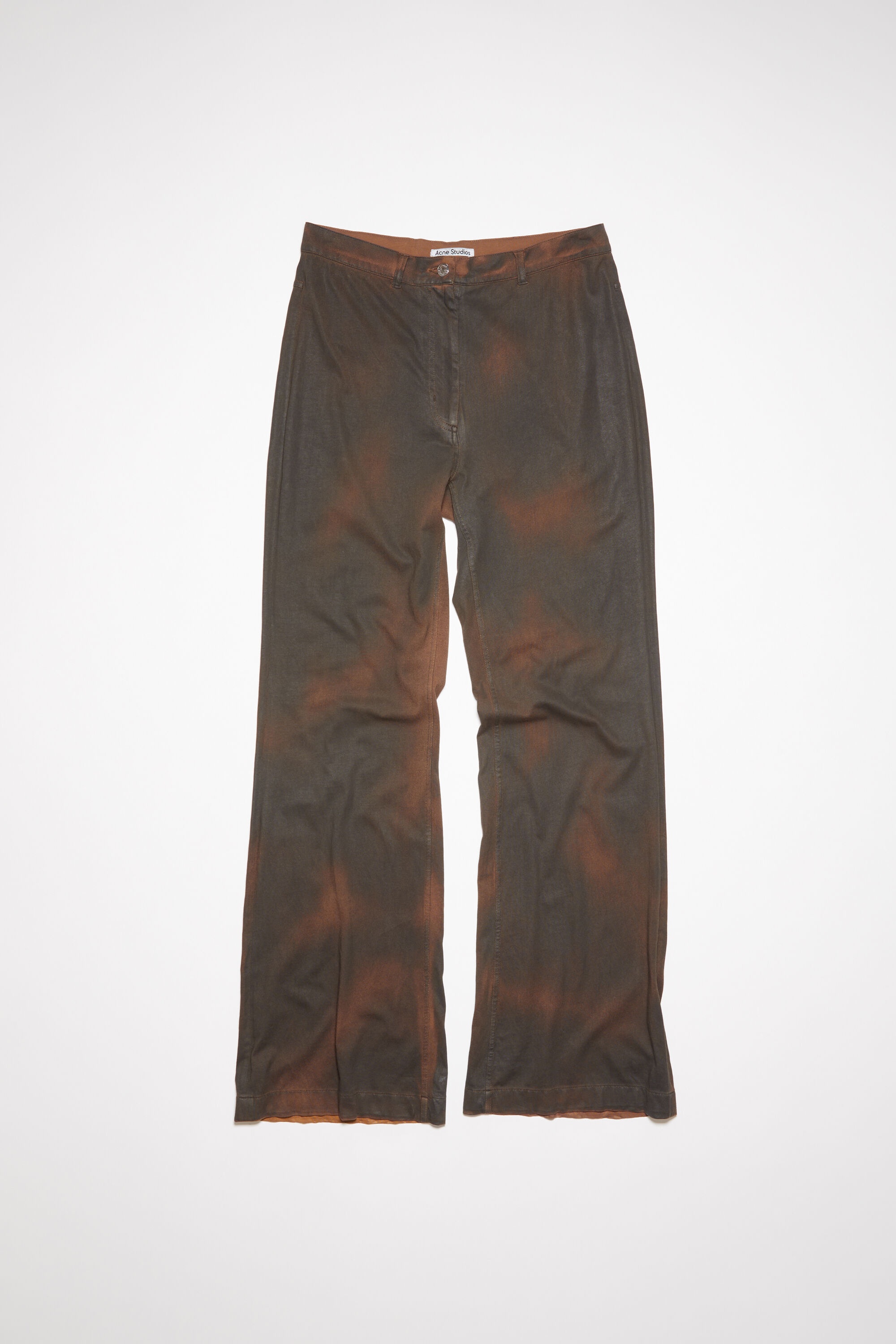 Dyed jersey trousers - Caramel brown - 6