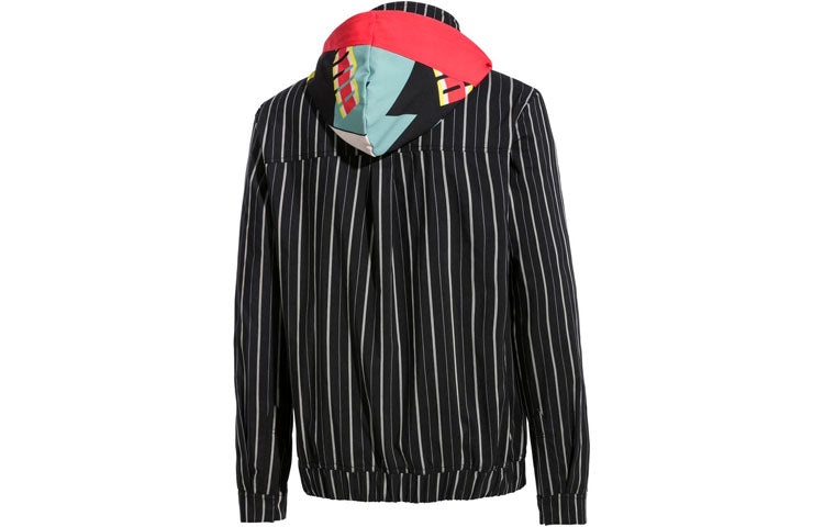 PUMA x HAN Crossover Stripe Embroidered Long Sleeves Woven Jacket Black 578246-01 - 3