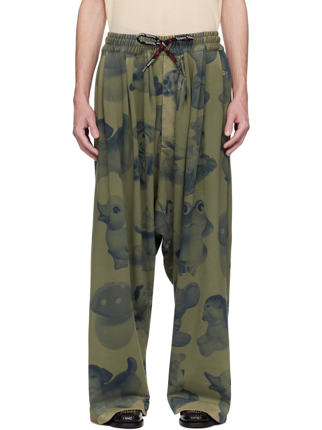 Green Balloon Sweatpants - 1