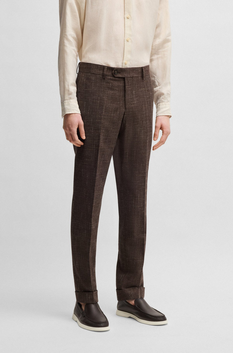 TWO-PIECE SUIT IN PATTERNED TWEED 6