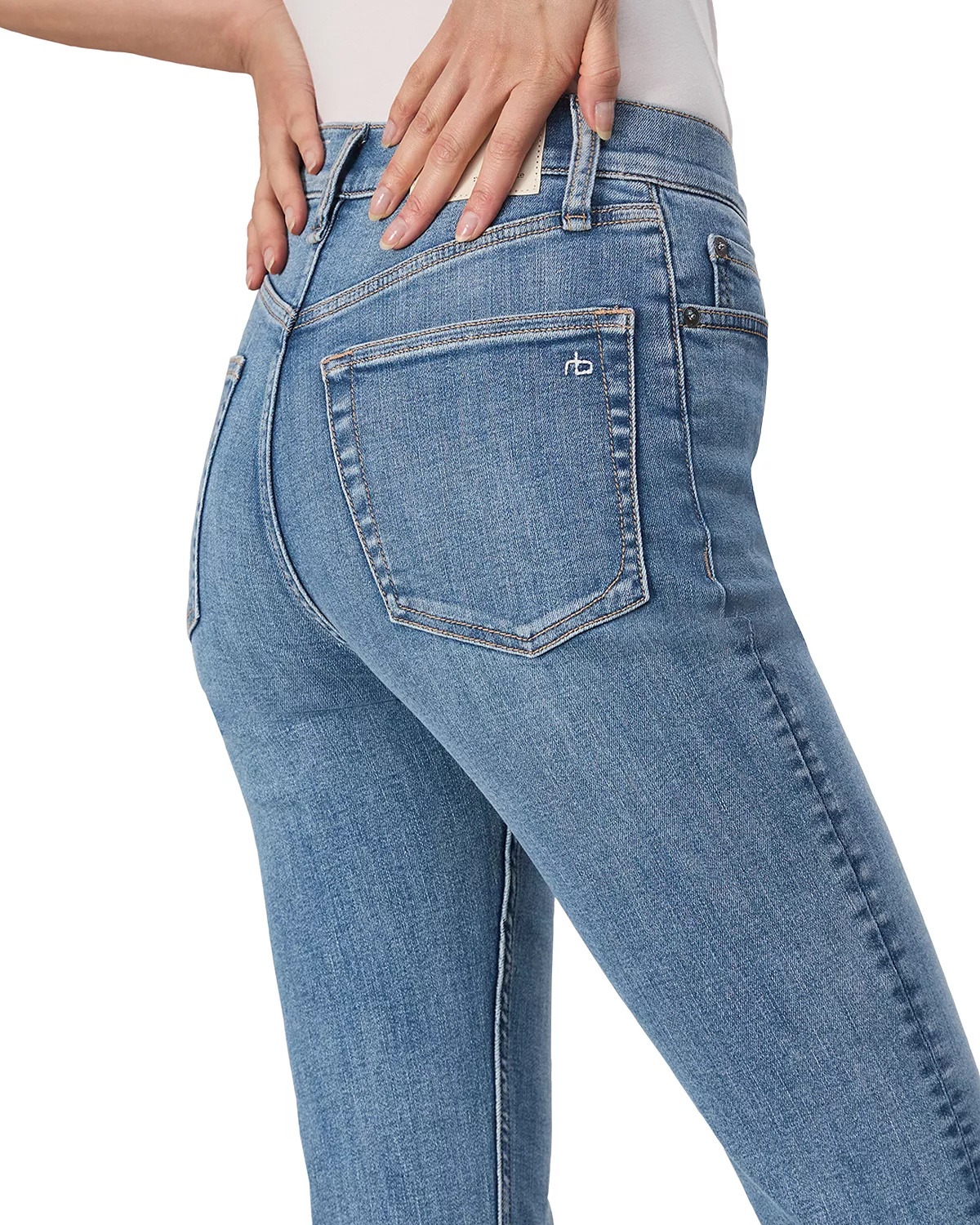 Flexi Wren High Rise Slim Leg Jeans in Mack - 5