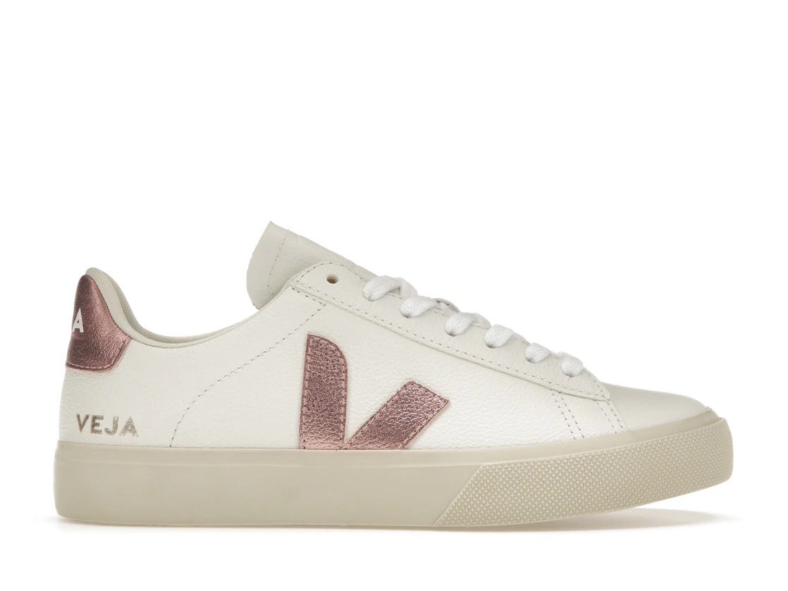 Veja Campo Chromefree Leather White Nacre - 1