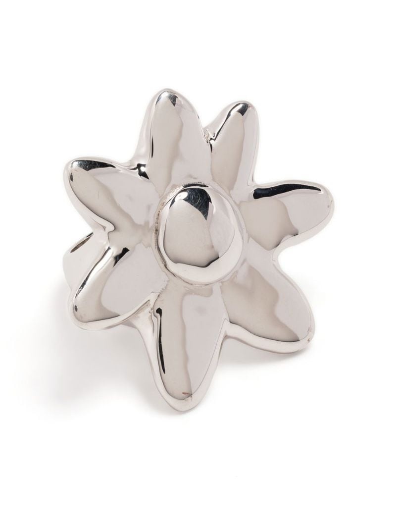 floral-shaped ring - 1