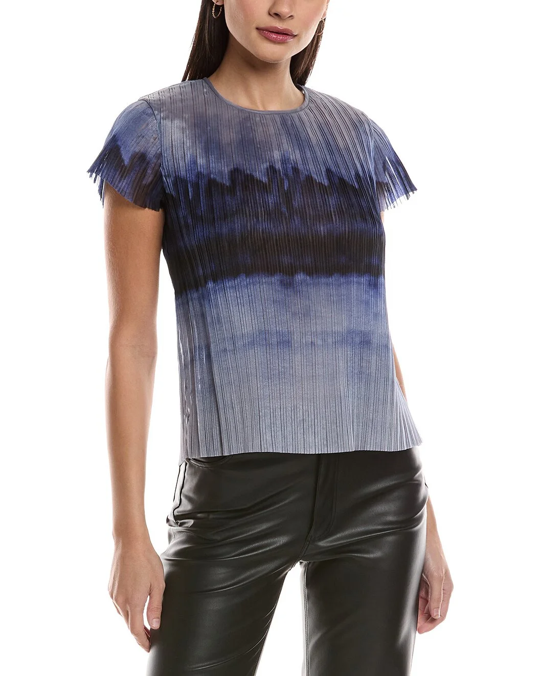 rag & bone Hailey Printed Organza Top - 1