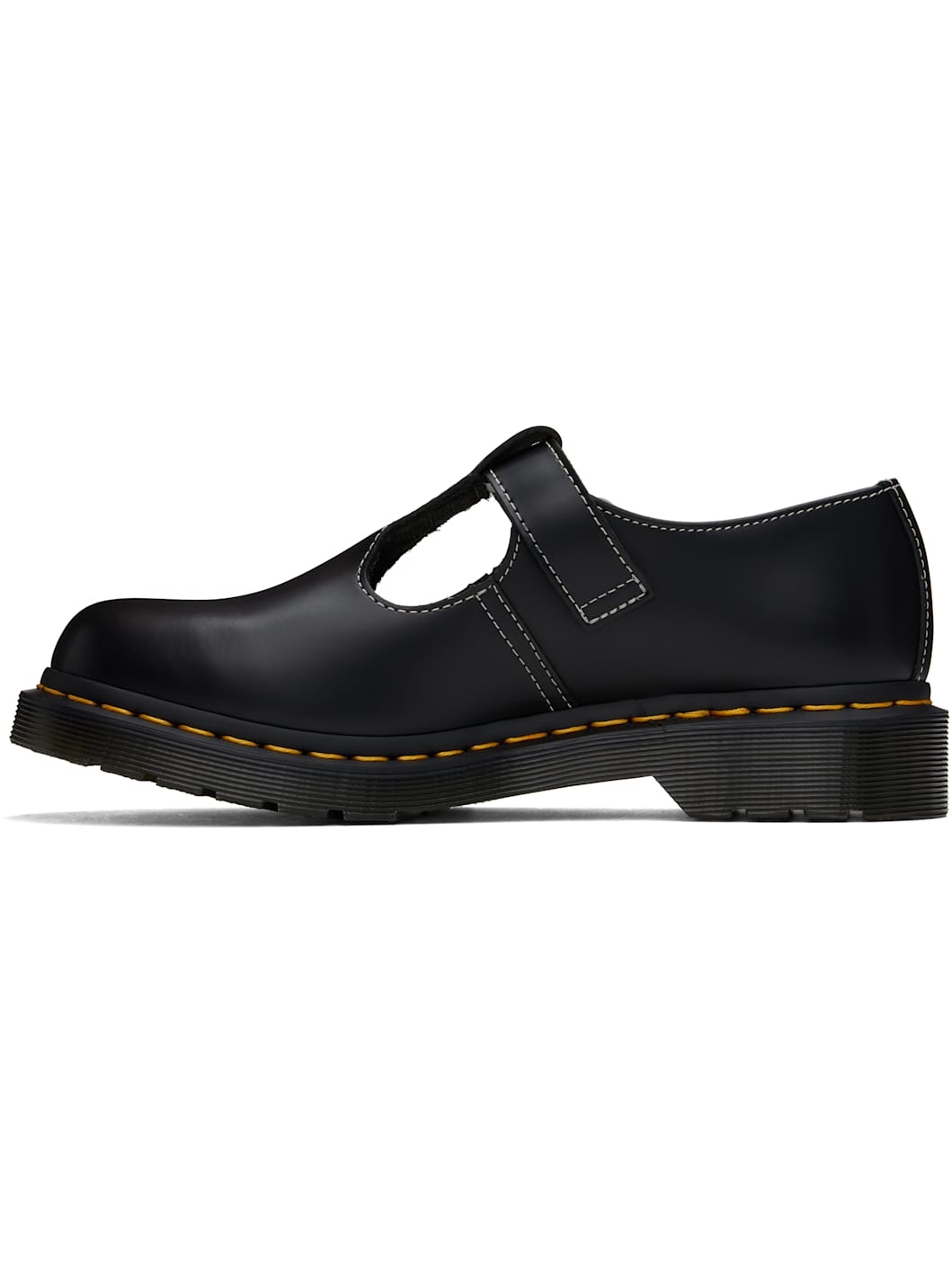 Black Polley Flower Loafers - 3