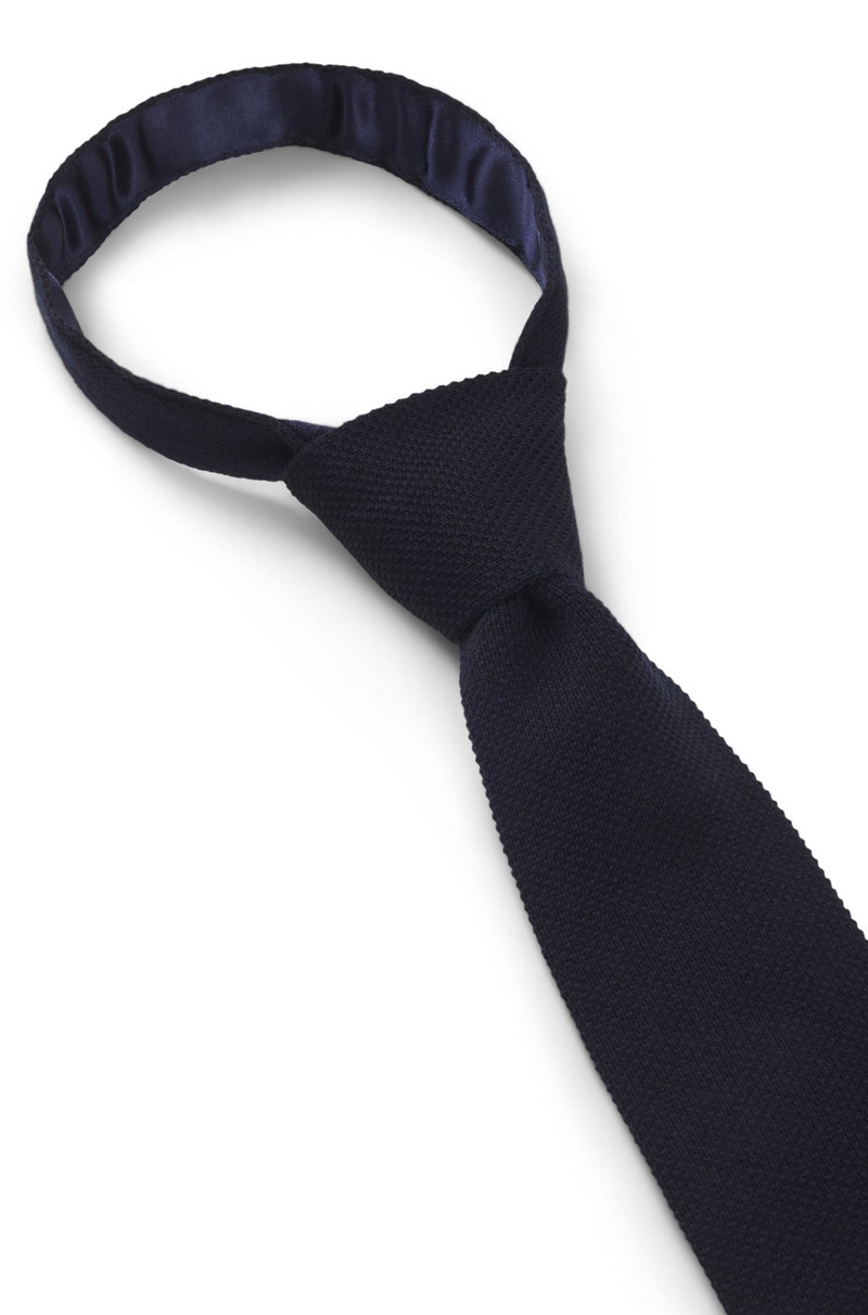 BECKHAM X BOSS KNITTED TIE IN WOOL 6