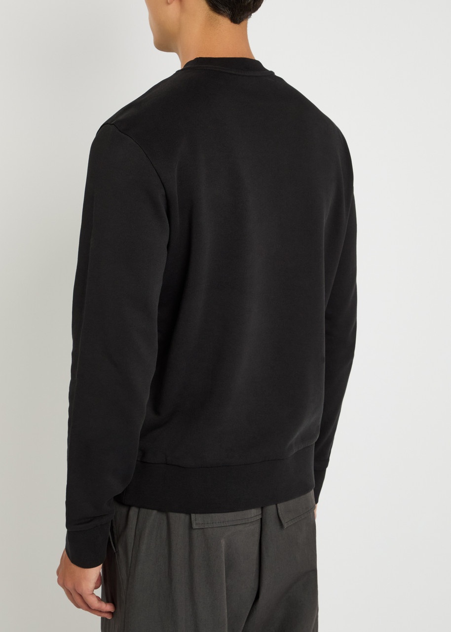 Moncler Logo Badge Cotton Sweatshirt - 3
