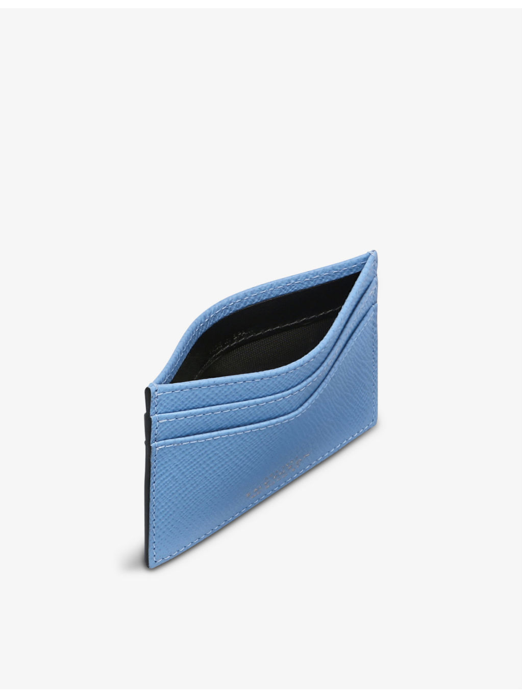 Panama croc-embossed leather cardholder - 2