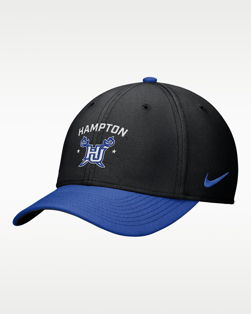 Nike Rise College (Hampton University) Dri-FIT SwooshFlex Cap 1