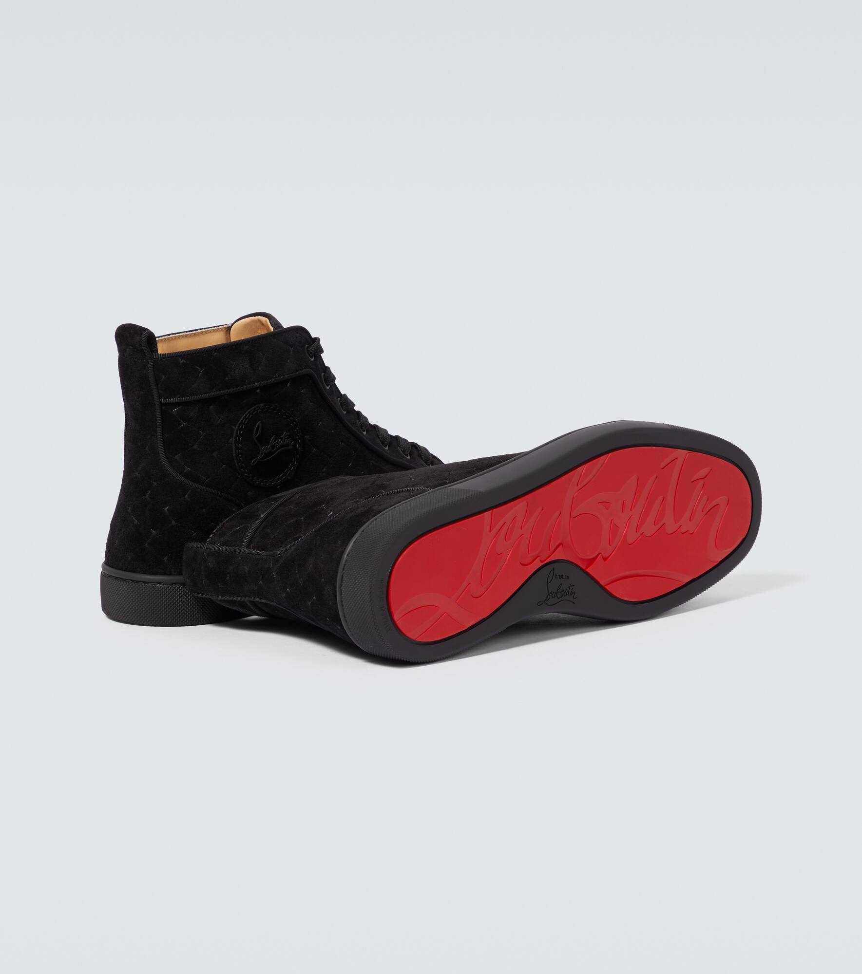 Louis suede high-top sneakers - 7