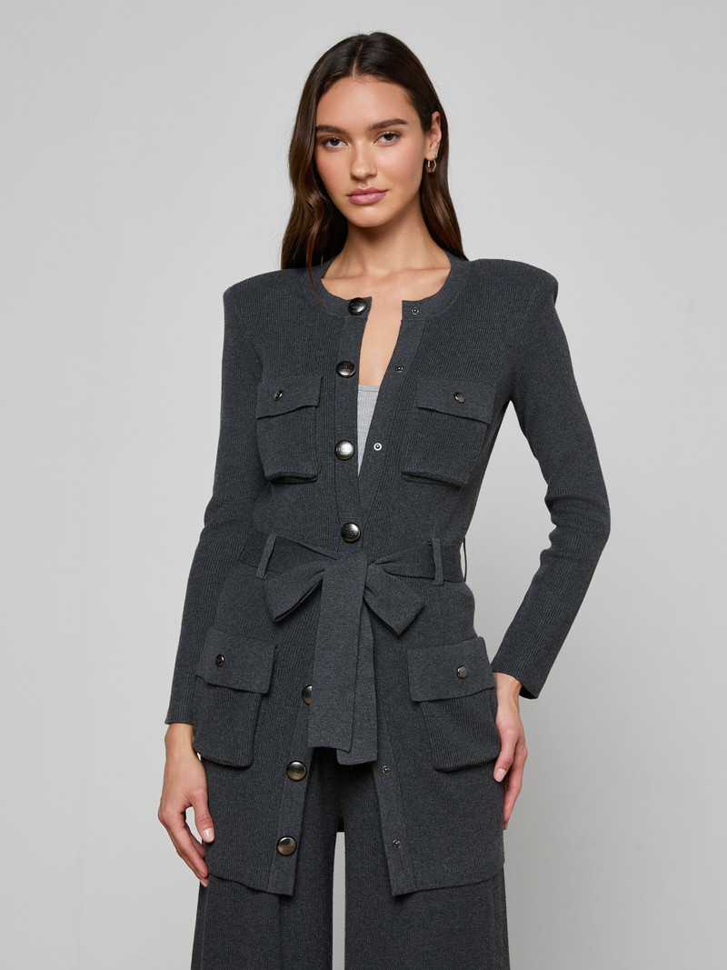 L'AGENCE Lore Cardigan outlook