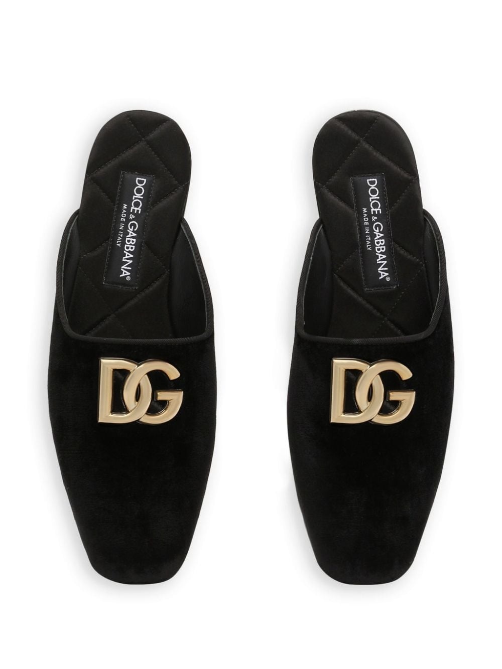 logo plaque slippers - 4