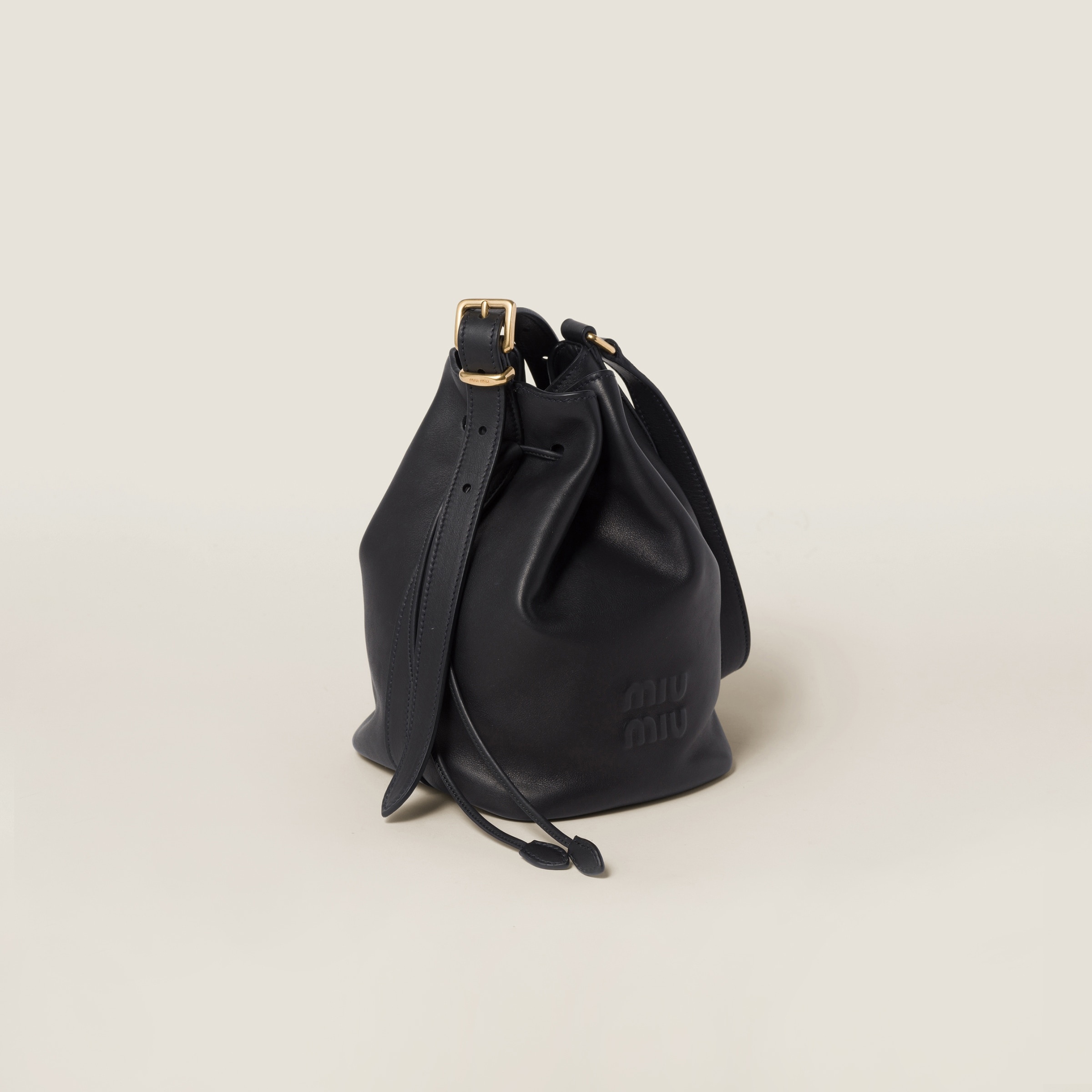 Leather bucket bag - 2