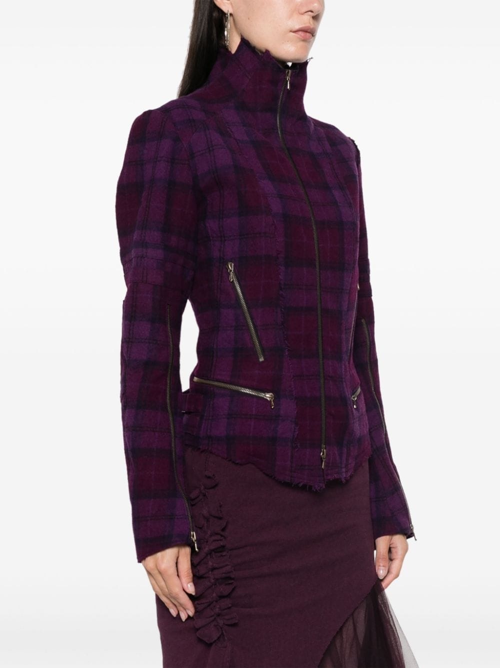 plaid jacket - 3