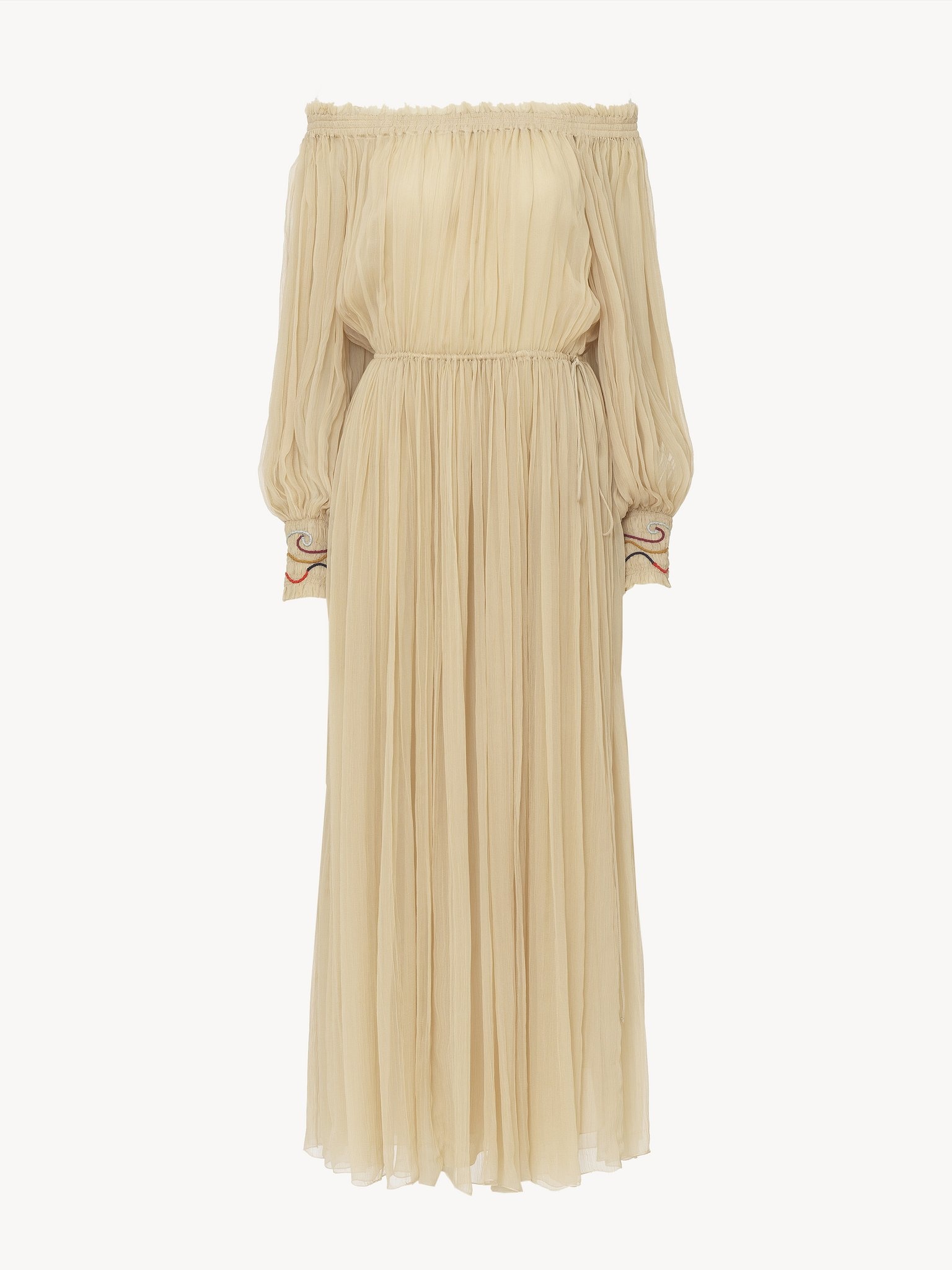 OFF-THE-SHOULDER MAXI DRESS - 4