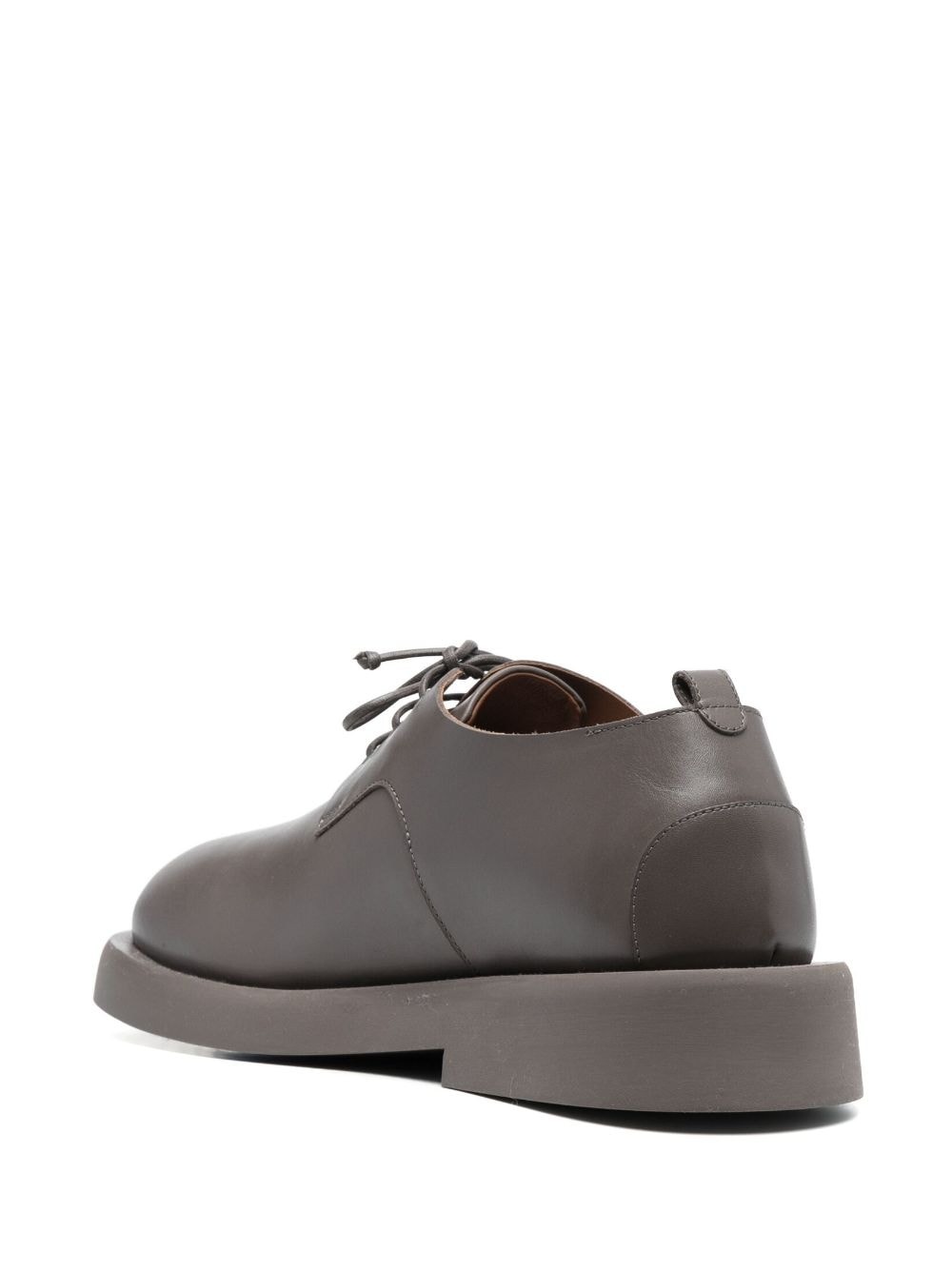 lace-up leather derby shoes - 3