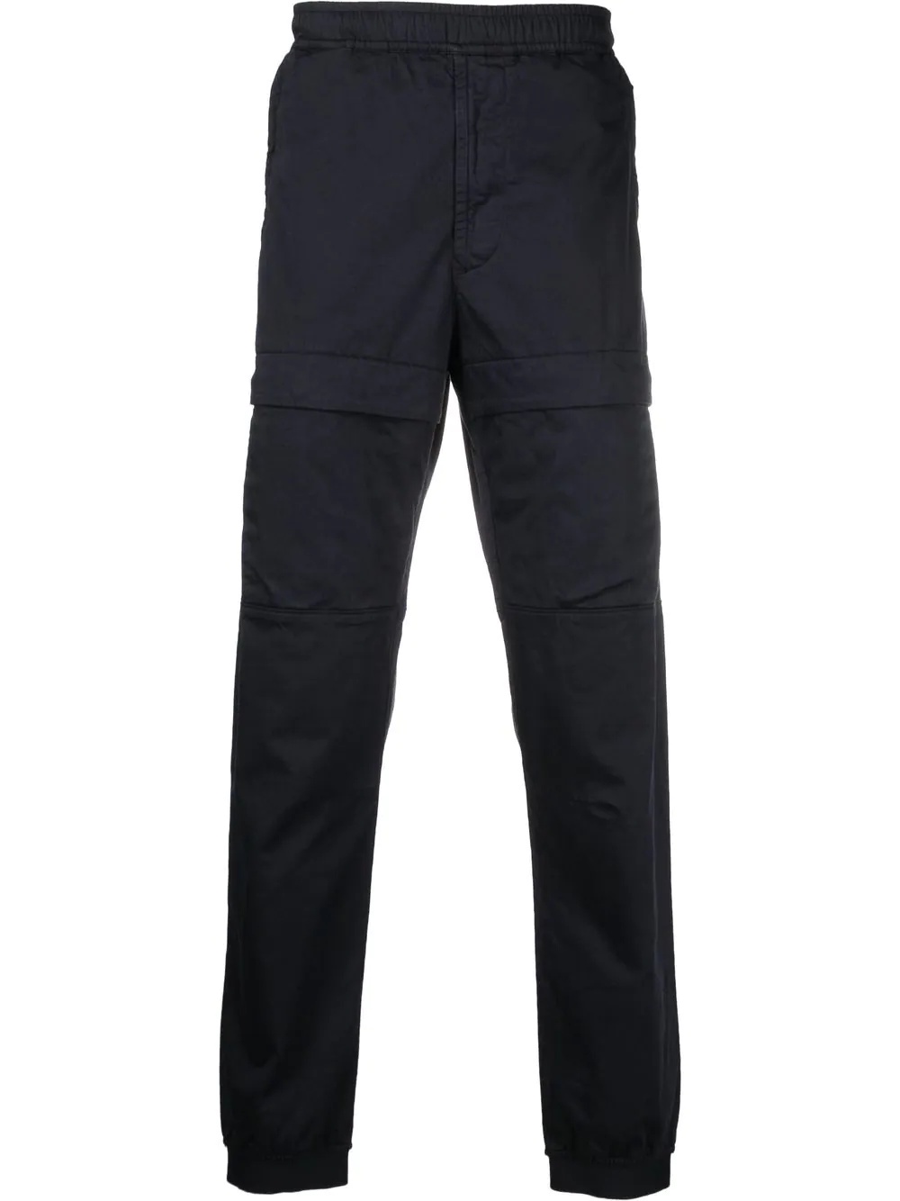 straight-leg cotton trousers - 1