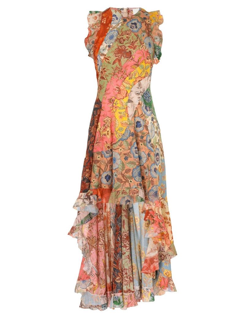 JUNIE RACER BACK MIDI DRESS - 1