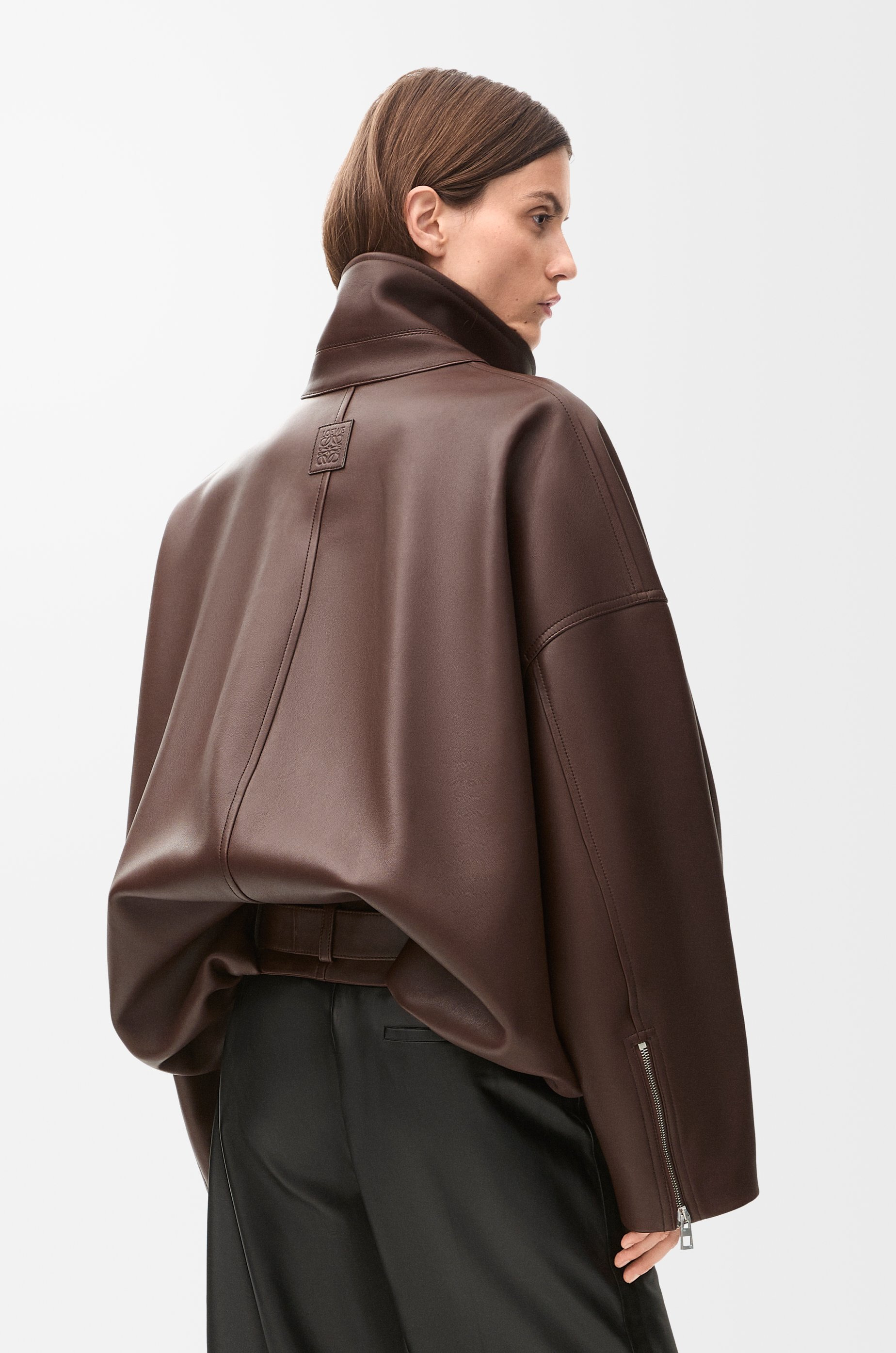 Balloon jacket in nappa lambskin - 4