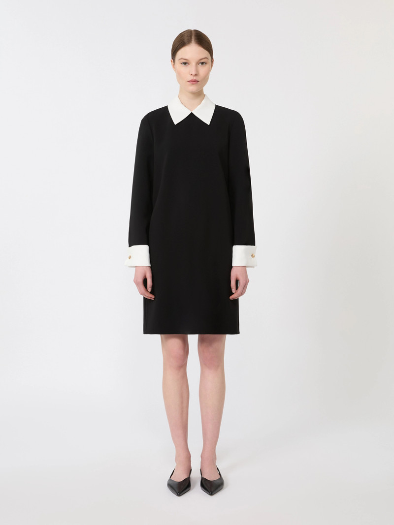 BRAVO Short cady dress - BLACK 3
