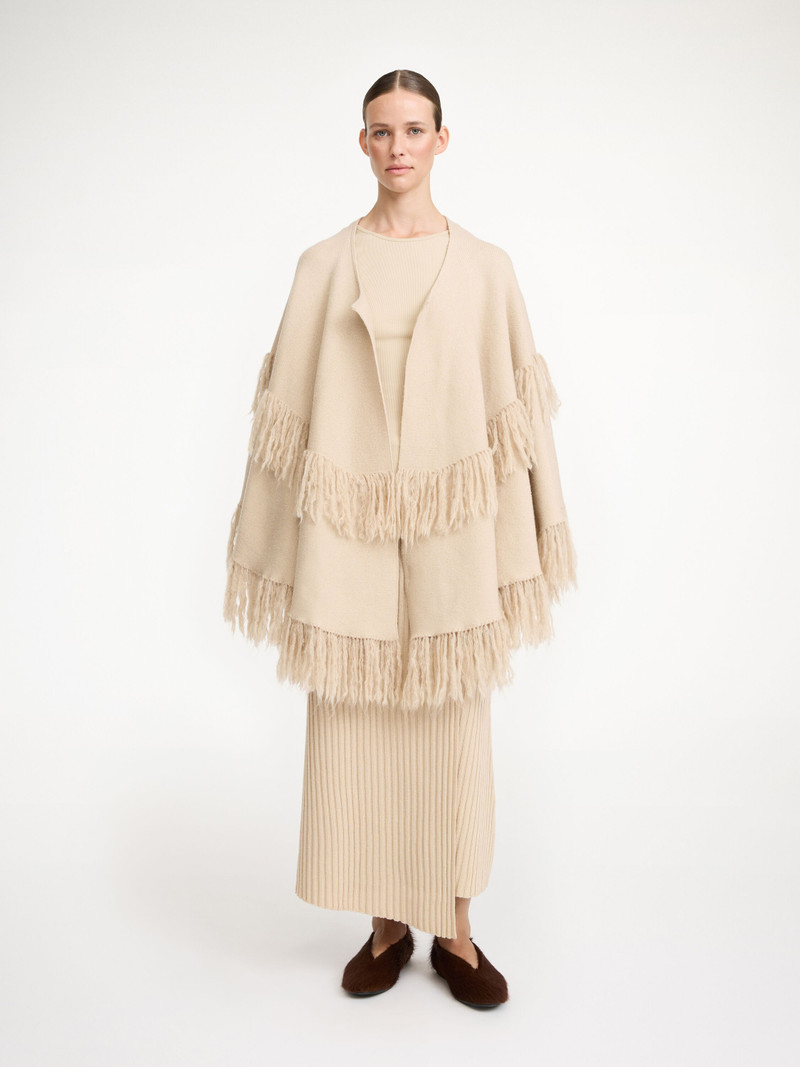 BY MALENE BIRGER Dixi wool poncho outlook