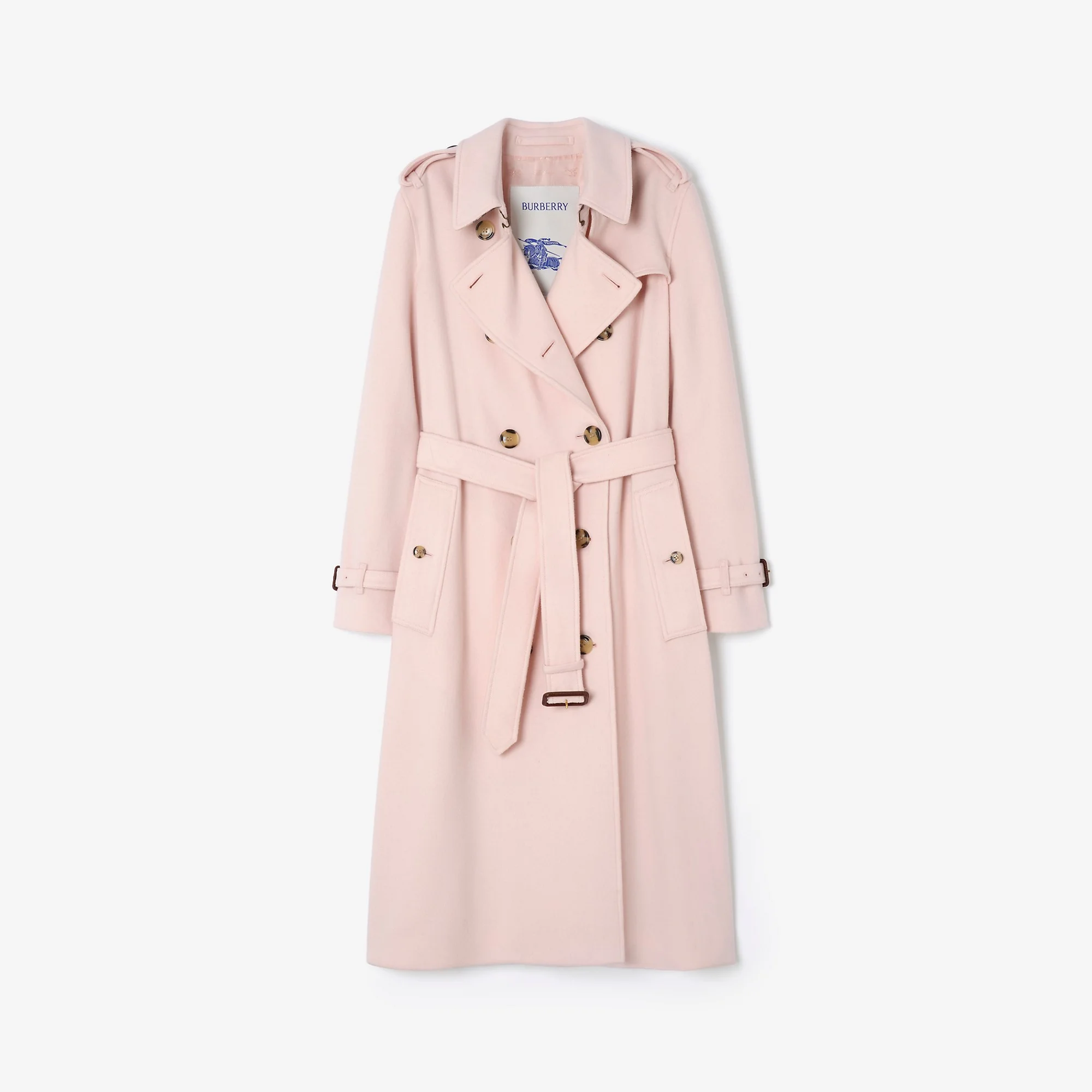Long Cashmere Kensington Trench Coat - 1