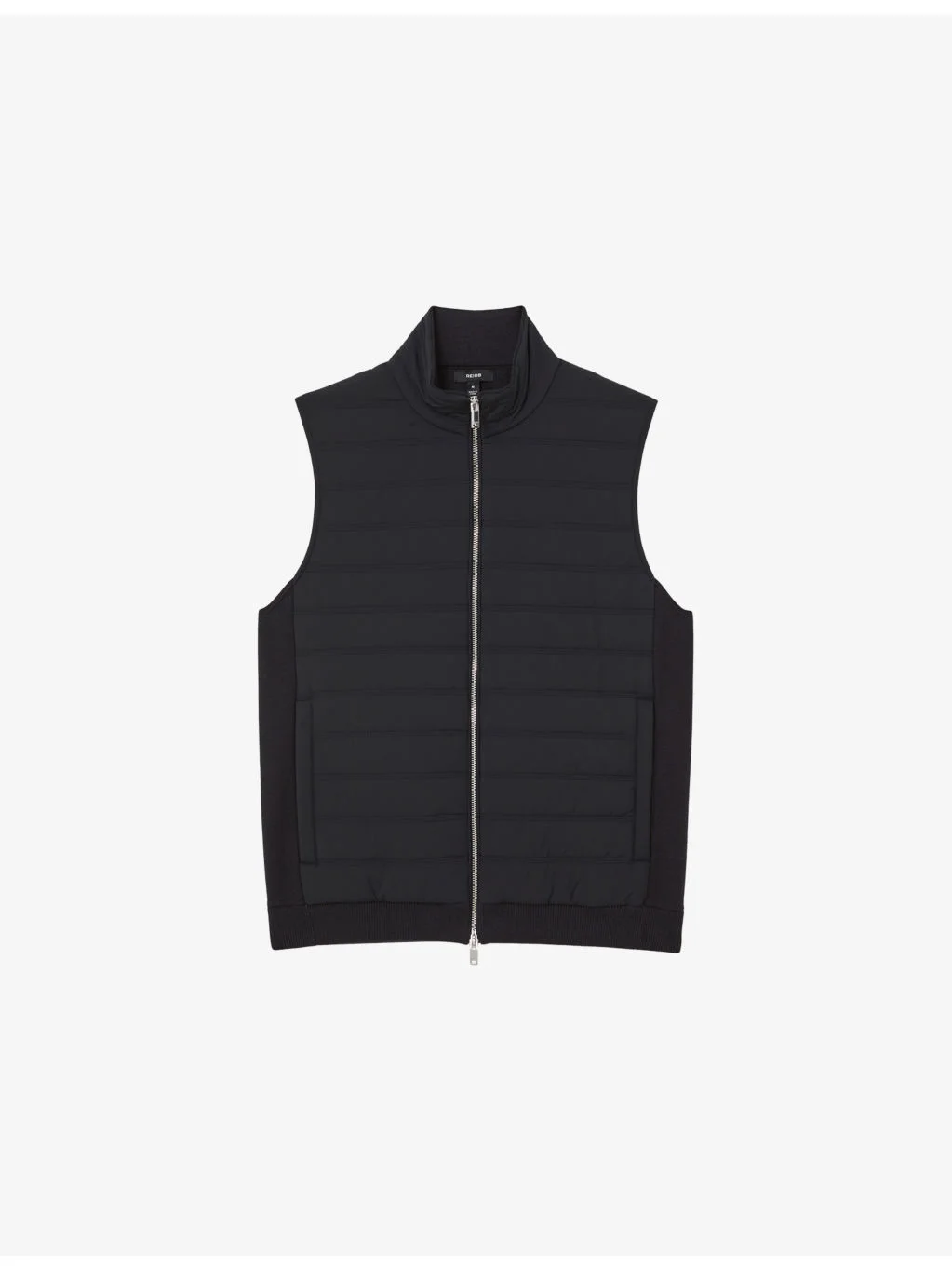 Newford Funnel-Neck Quilted Gilet - 1