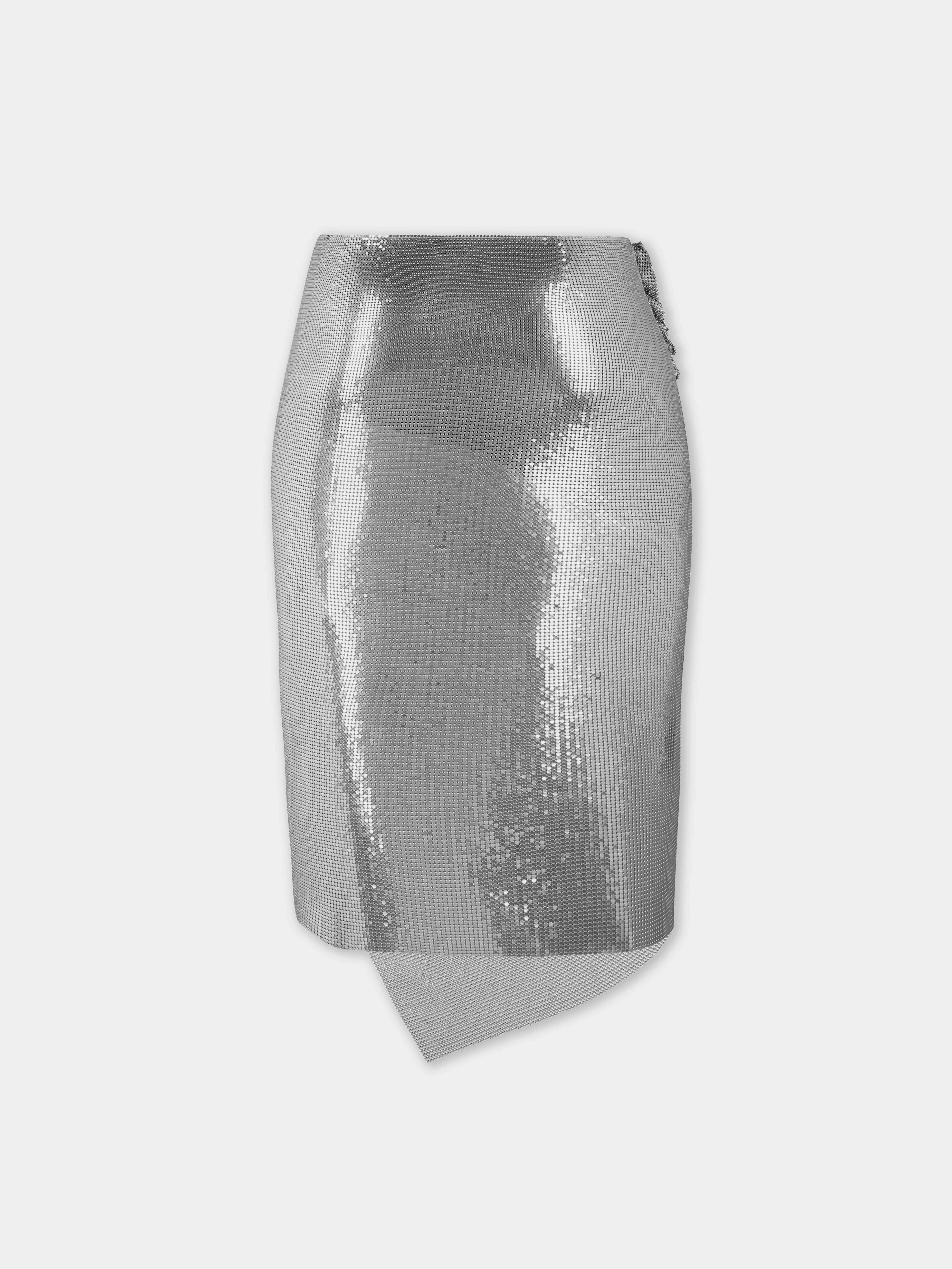 CHAINMAIL WRAP SKIRT - 5