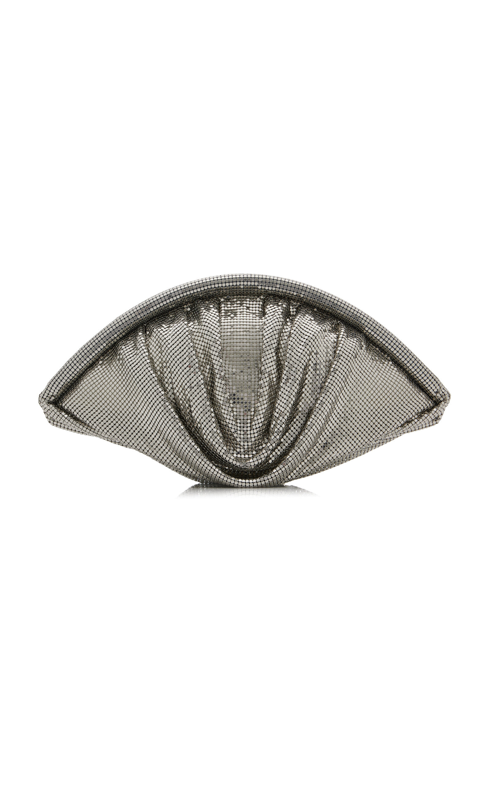 Crystal-Mesh Clutch silver - 1