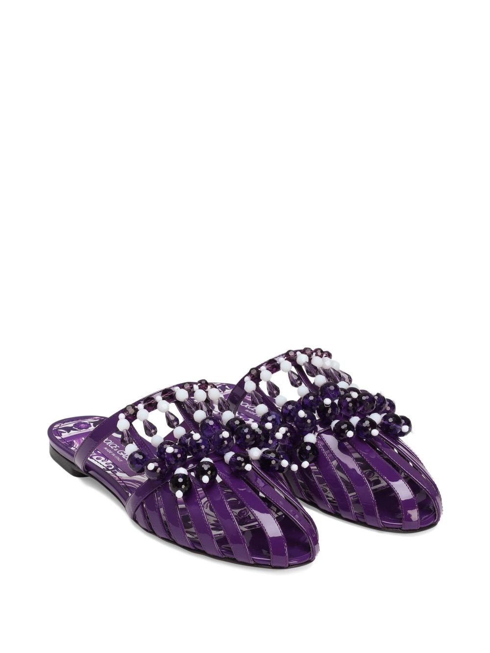 rhinestone-embellished sandals - 2