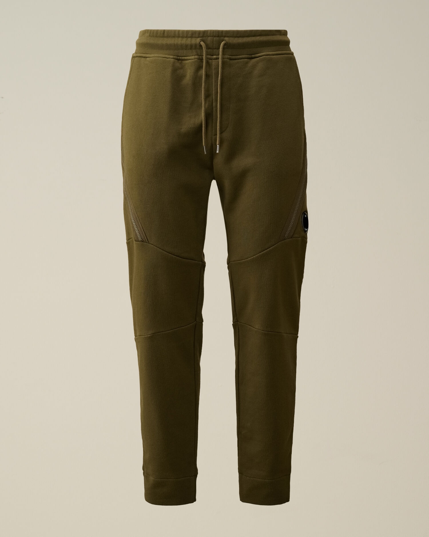 Diagonal Raised Fleece Sweatpants - 1