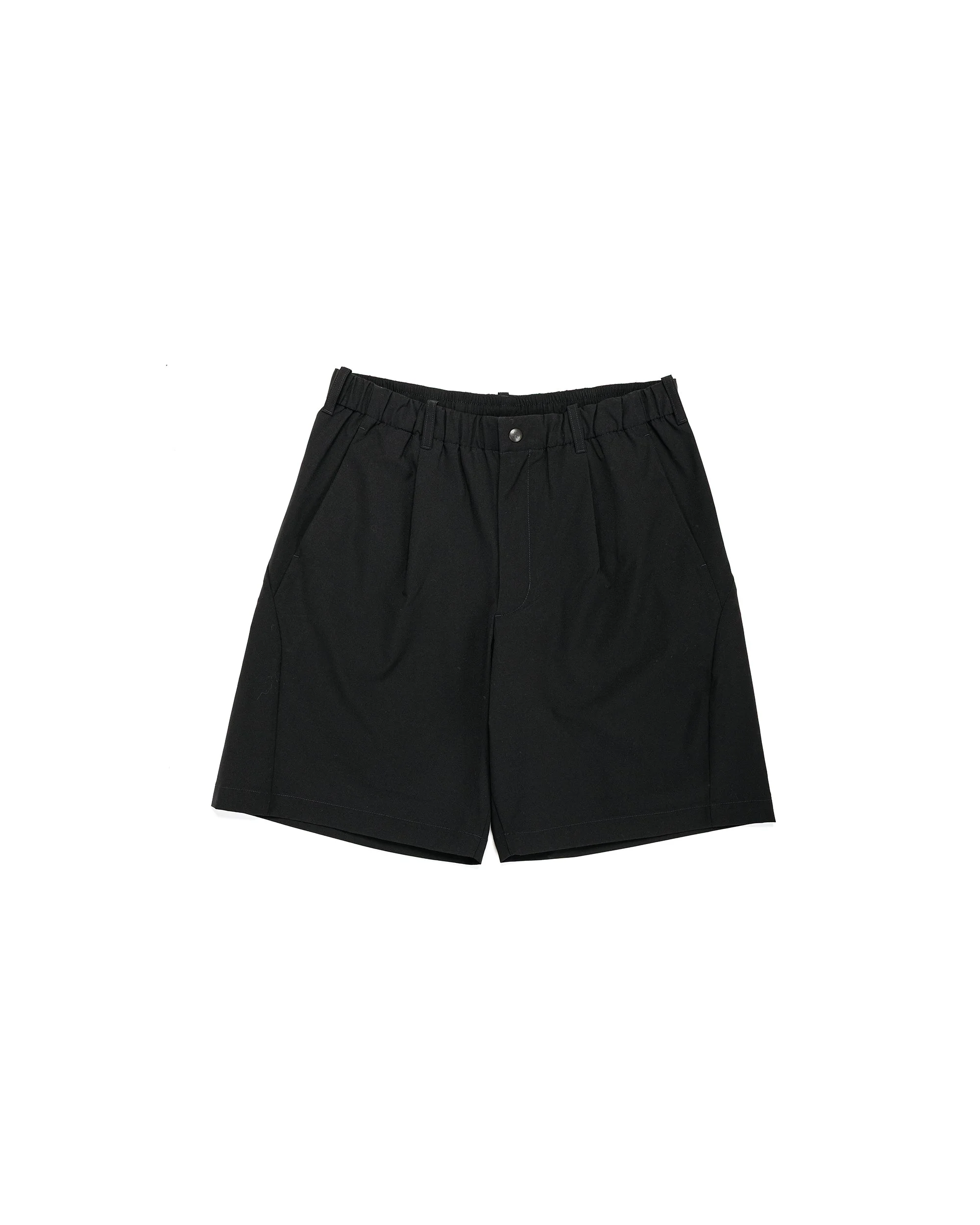 One Tuck Light Stretch Shorts Black - 1