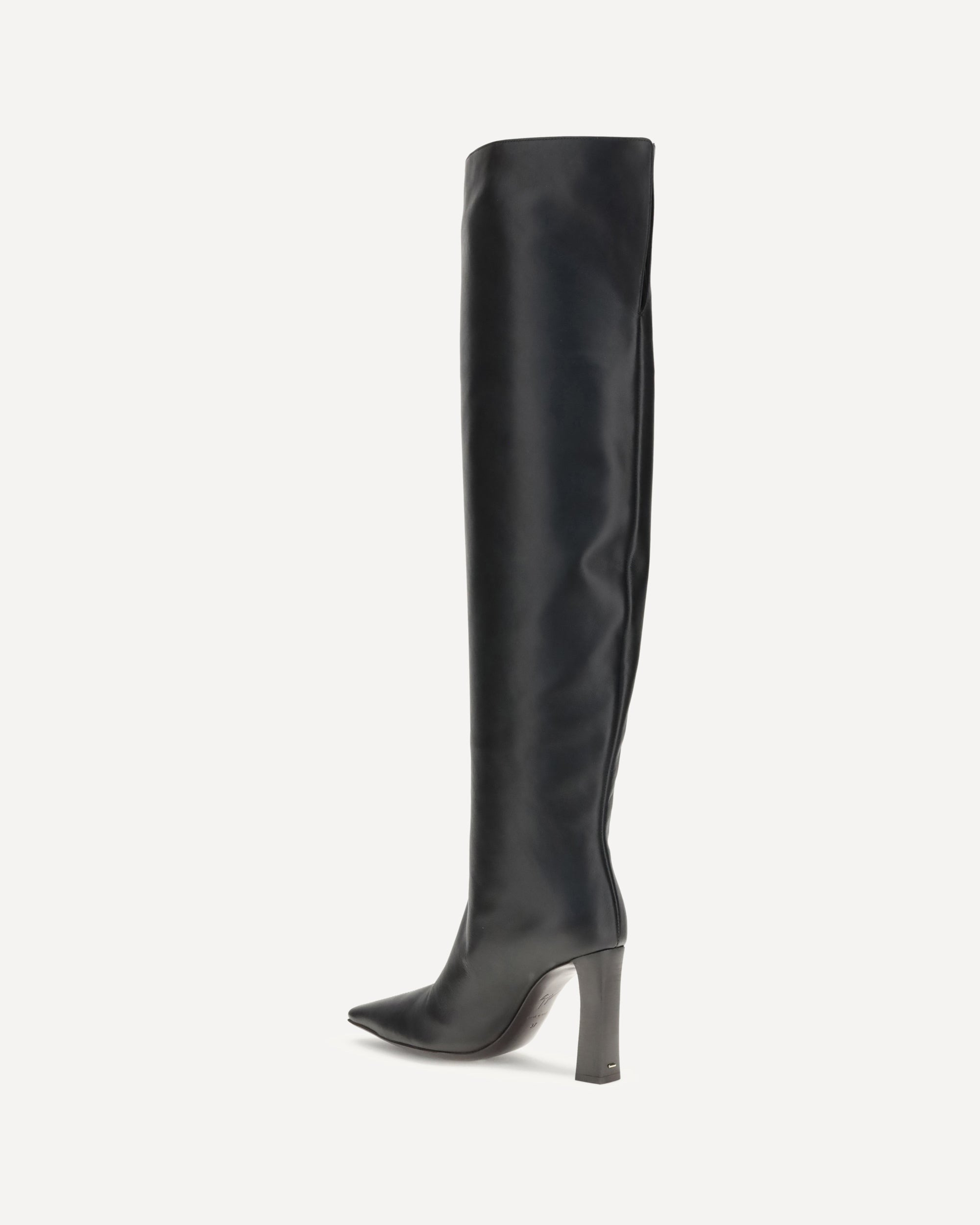 Extra high leather Boots - 3