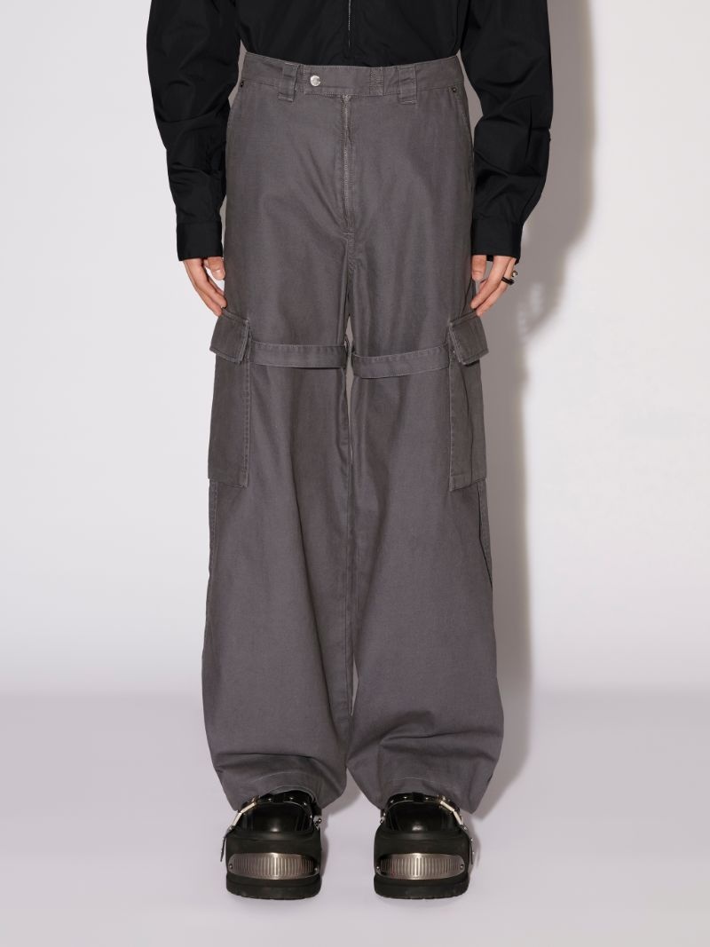 RELAXED FIT CARGO PANTS - 4