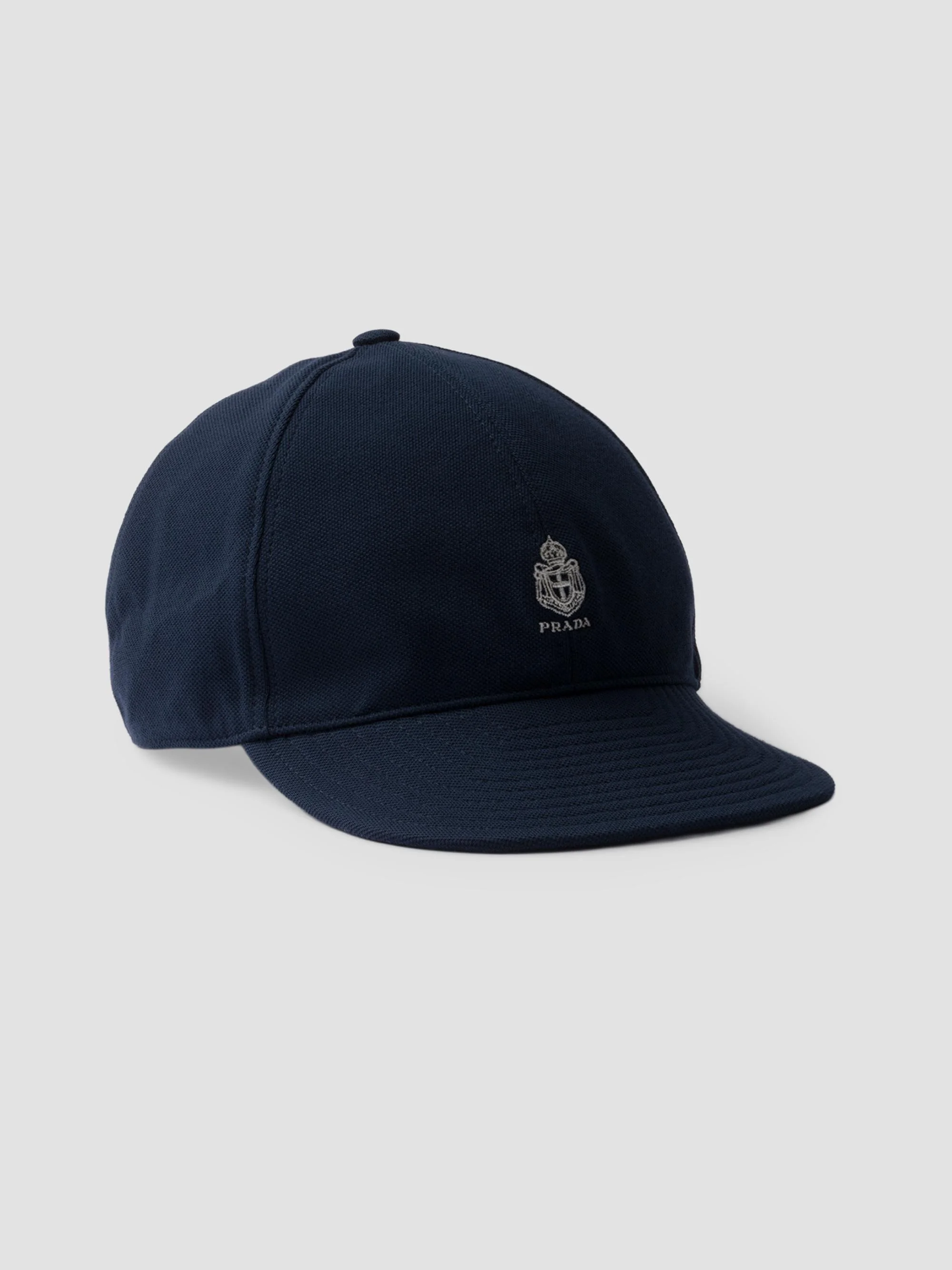 Men's Old Piqué Baseball Cap - Blue - 1