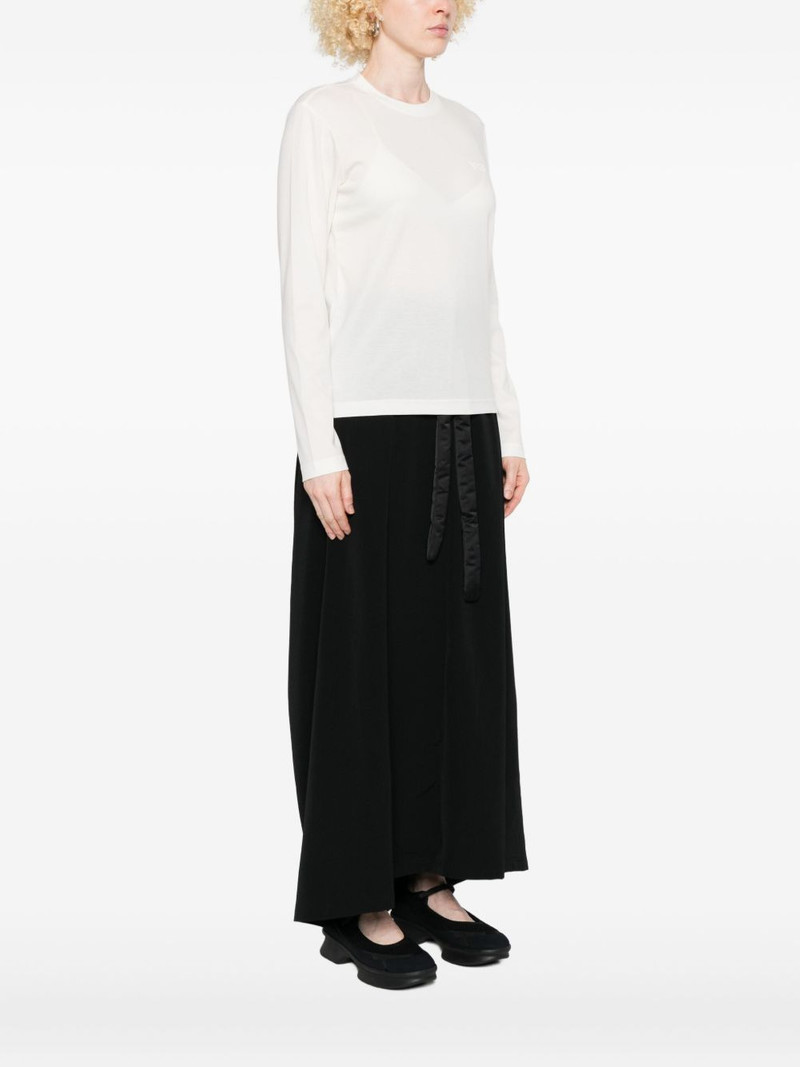 long-sleeve crew-neck top 3