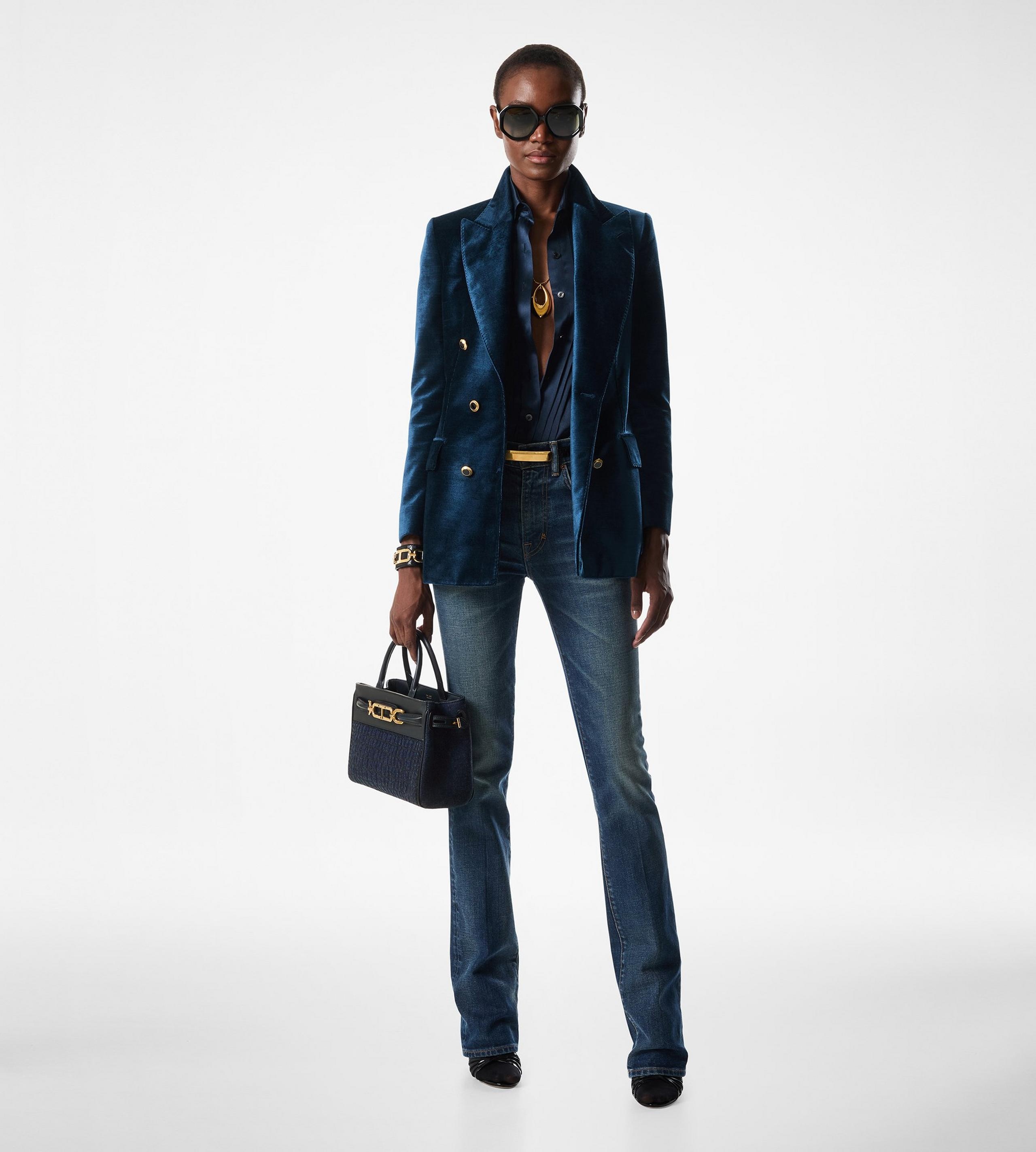 【関税込み】tom ford STONE WASHED DENIM FLARE' JEANS TOM FORD Stonewashed Flared Jeans | Blue | FARFETCH JO